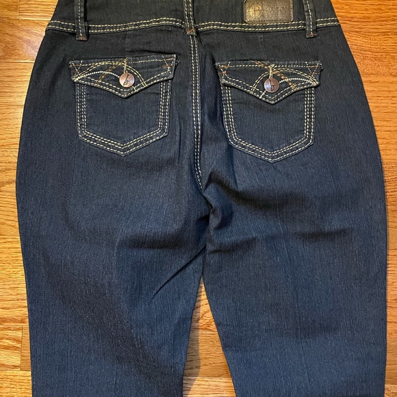 Beau Dawson Jeans, Size 6 Petite, Blue - Picture 9 of 10